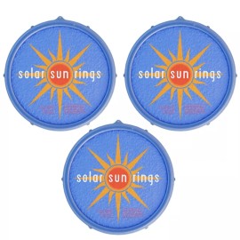 Solar Sun Rings Pool Cover | Sunburst Design | SSRA-SB-02 (3 Pack)