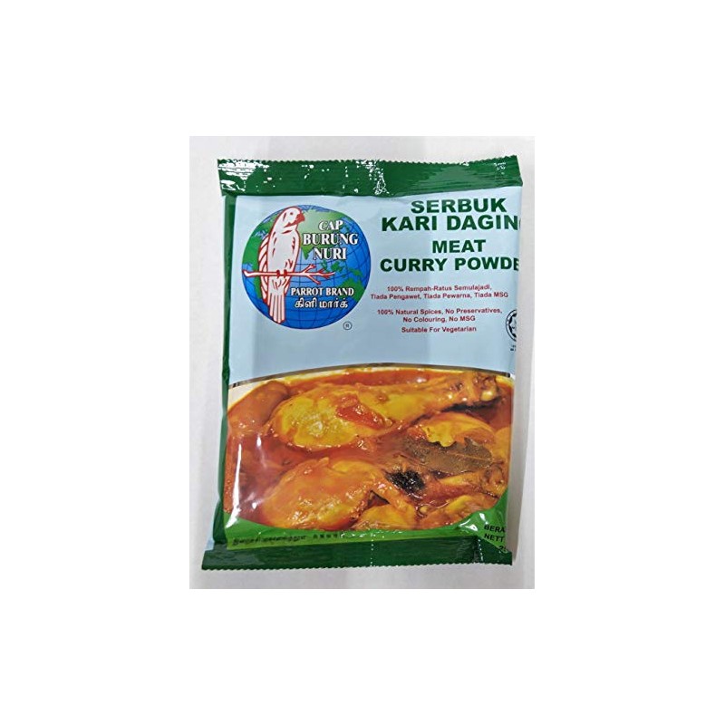Parrot Brand ( Cap Burung Nuri ) Curry Powder (Meat