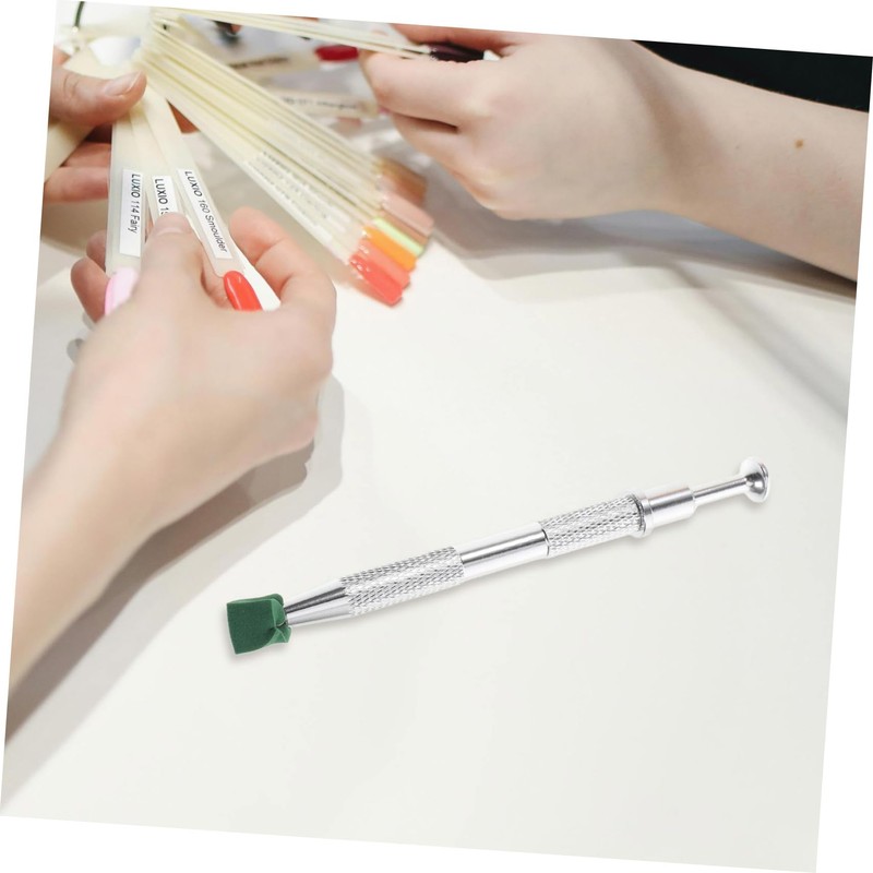 VICASKY 1set Nail Art Tool of Sponges with Metal Grabber