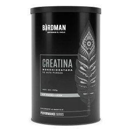 Birdman Creatina Monohidratada en Polvo de Alta Pureza | 450 g | 90 Servicios | Sabor Natural