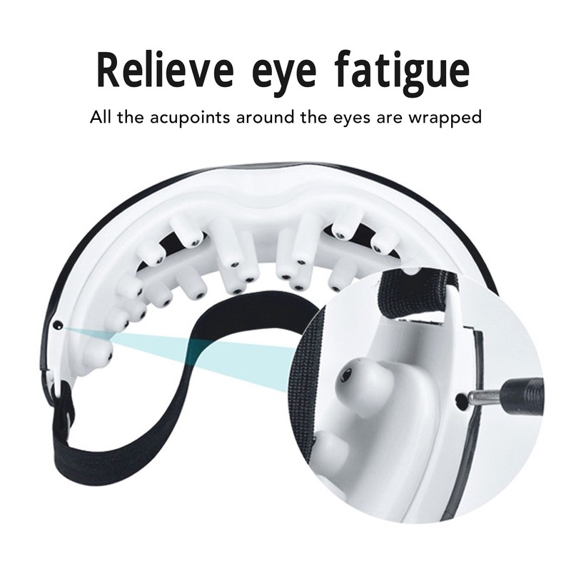 Eye Massager Rechargeable Adjusted Magnetic Eye Massage Instrument for Relaxing