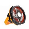 Solar Fan USB Charging LED Light Solar Powered Panel Fan