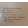 ClearMask, LLC Reusable Face Mask Cover With Visible Transparent Clear