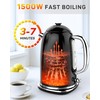 Harriet Electric Kettle, 1.8L Retro Electric Tea Kettle with Thermometer,
