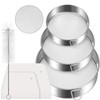 6 Pieces Tamis Flour Sieve Set 6/8/10 Inch Flour Sieve