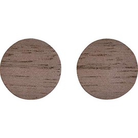 TRUSCO NC14-MC Seal for Screw Holes, 0.6 inches (14 mm), Wood Grain Teak, Pack of 12