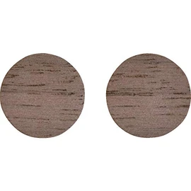 TRUSCO NC14-MC Seal for Screw Holes, 0.6 inches (14 mm), Wood Grain Teak, Pack of 12