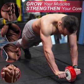 PALLOTH Ab Roller Wheel, Abs Roller Wheel core Exercise Equipment, 880 lbs Weight Capacity No Noise Ab Wheel, Exercise Wheels for Home Gym Core Workout, Exercise Weights for Men & Women Abdominal