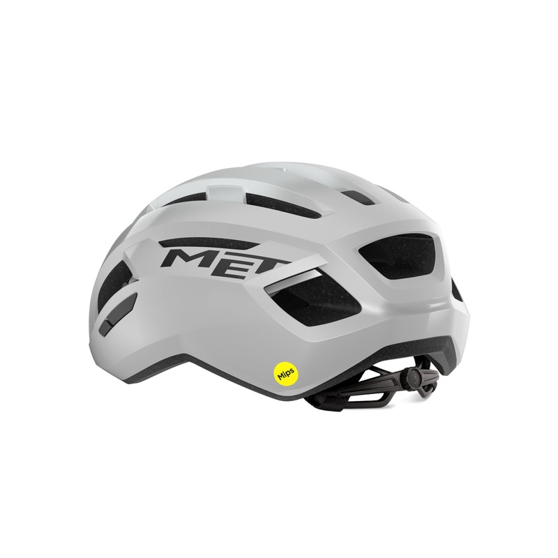 MET Vinci MIPS Unisex Adult Helmet, White Silver, M /