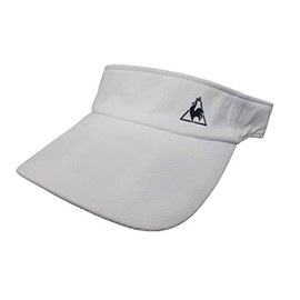 le coq sportif QTAOJC53-WNV Tennis Sun Visor M Size White Navy