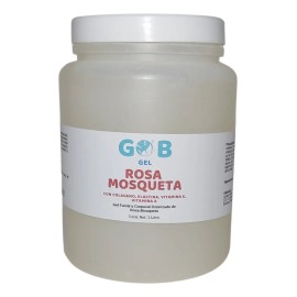 Gel De Rosa Mosqueta Ozonizado - Gob - 1 Litro