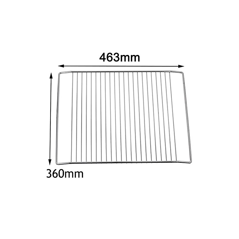 SPARES2GO Wire Shelf Rack for Blomberg Oven Cooker Grill (463mm