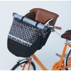 Kawasumi Seisakusho KW-747BD/BK Bicycle Front Child Cover, Black/Color Dot