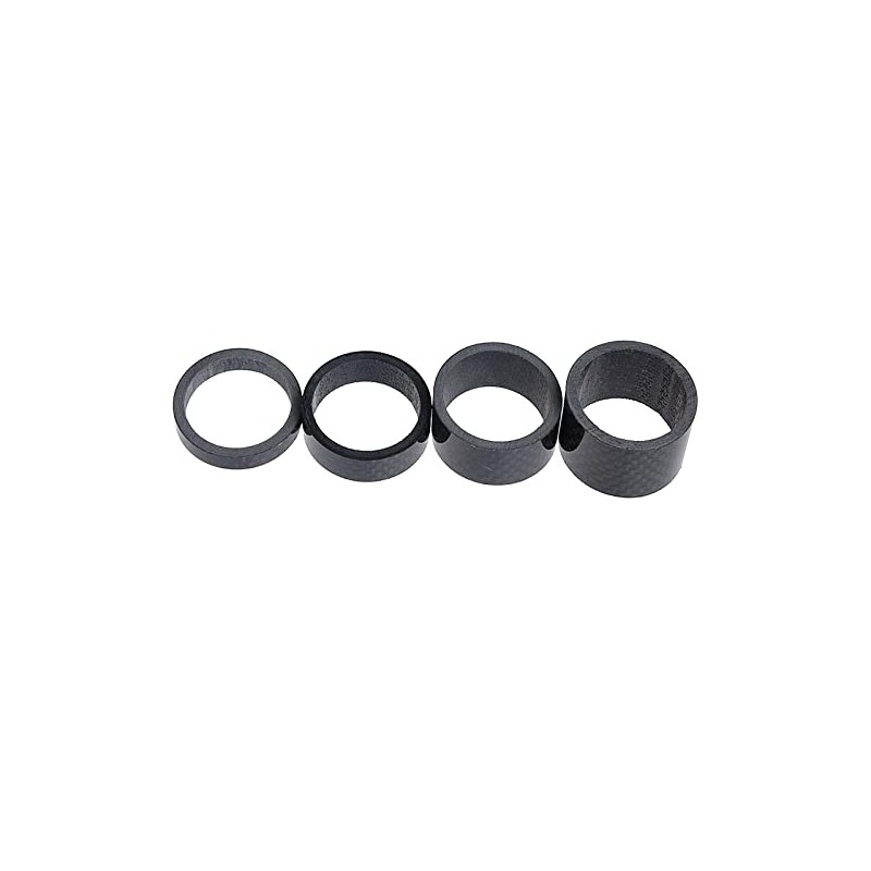 Ruifu 1 1/8" 5mm 10mm 15mm 20mm Carbon Fiber Washer
