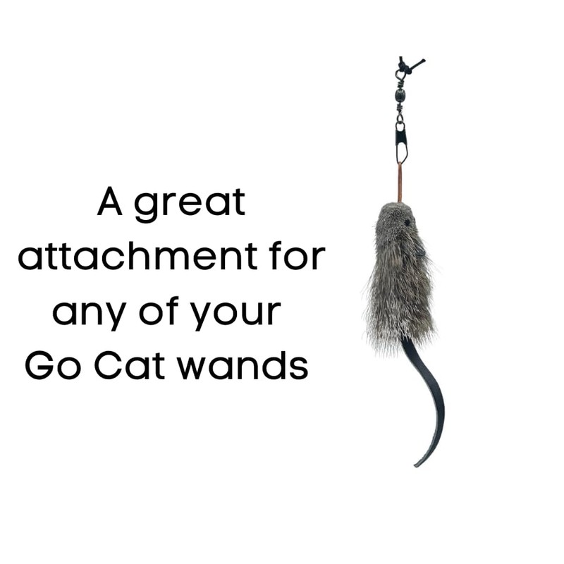 GoCat GC00012 Ostrich Tickler Stick Toy, 18-Inch