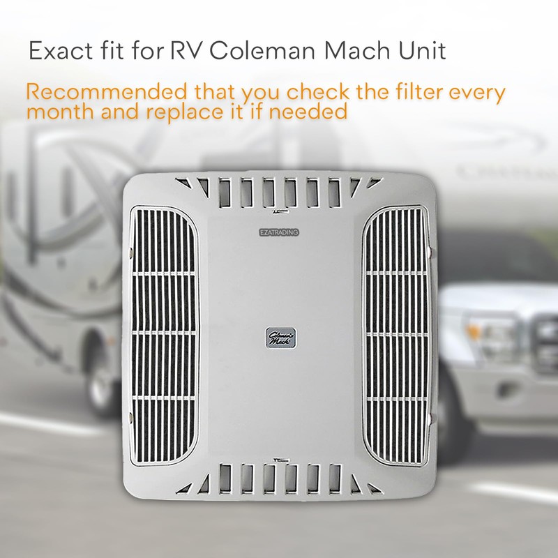 RV Premium Charcoal Activated Carbon Fiber Air Conditioner Filter -