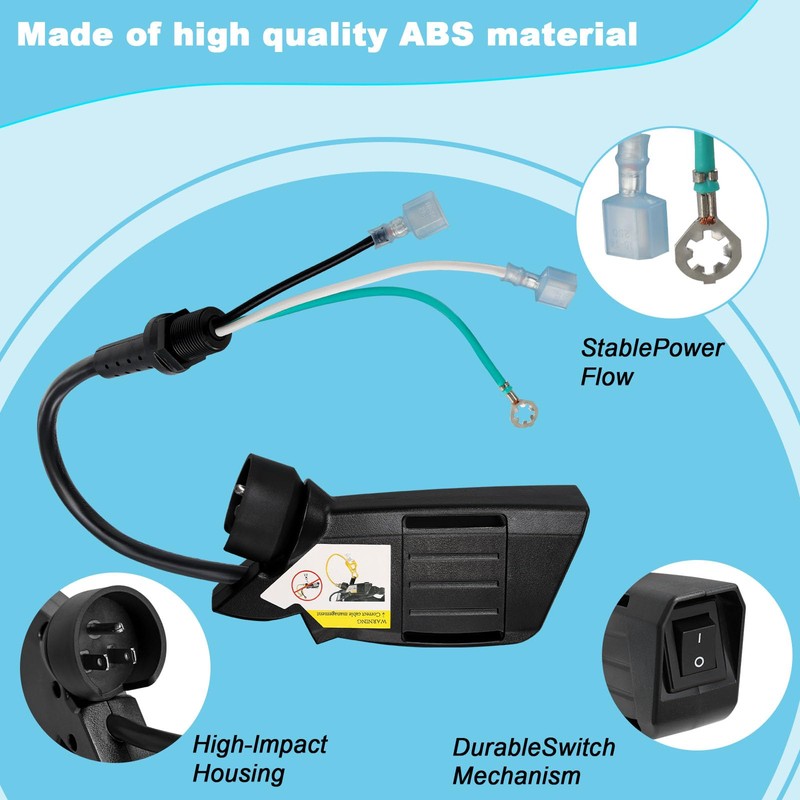 836225 Switch Box Full Assembly for ProTeam Super Coach Pro