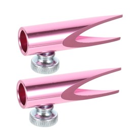 Mikinona 2pcs Lip Liner Pencil Sharpener Metal Makeup Sharpener Eyeliner Tool Dual Sides Beauty Pencil for Women