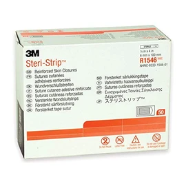 3M Steri-Strip verst√§rkte Hautverschl√ºsse, 6 mm x 100 mm, 50 St√ºck