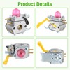 Ruixing OEM SST25 Carburetor for Poulan Weedeater Featherlite Trimmer Parts