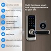 GEKRONE Smart Front Door Lock with Lever Handle, Keyless Entry