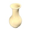 Melody Jane Dolls House Plain White Vase Miniature Ornament Flower