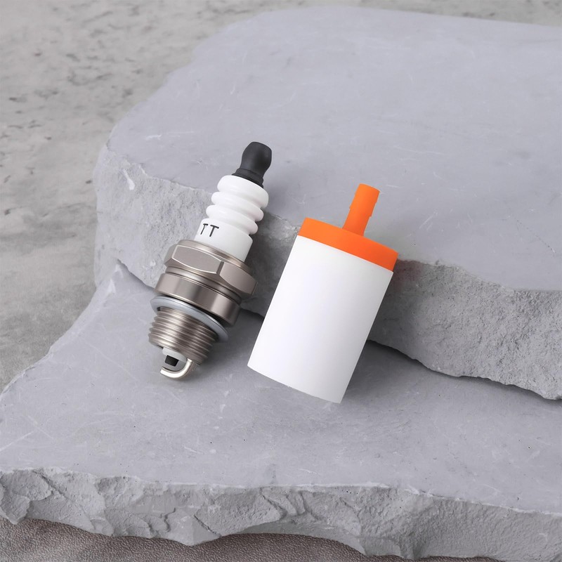 Create idea Spark Plug and Fuel Filter 597919713 Compatible with