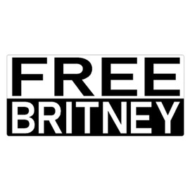 Free Britney Bumper Sticker Custom Decal Vinyl Art