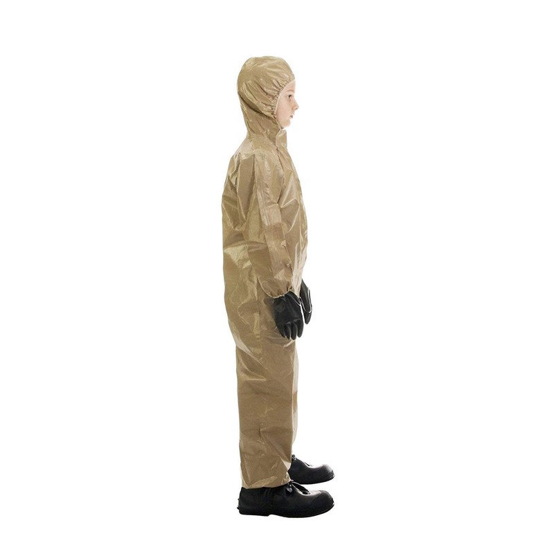 MIRA SAFETY Suit Disposable Protective Coverall with Hood and Elastic