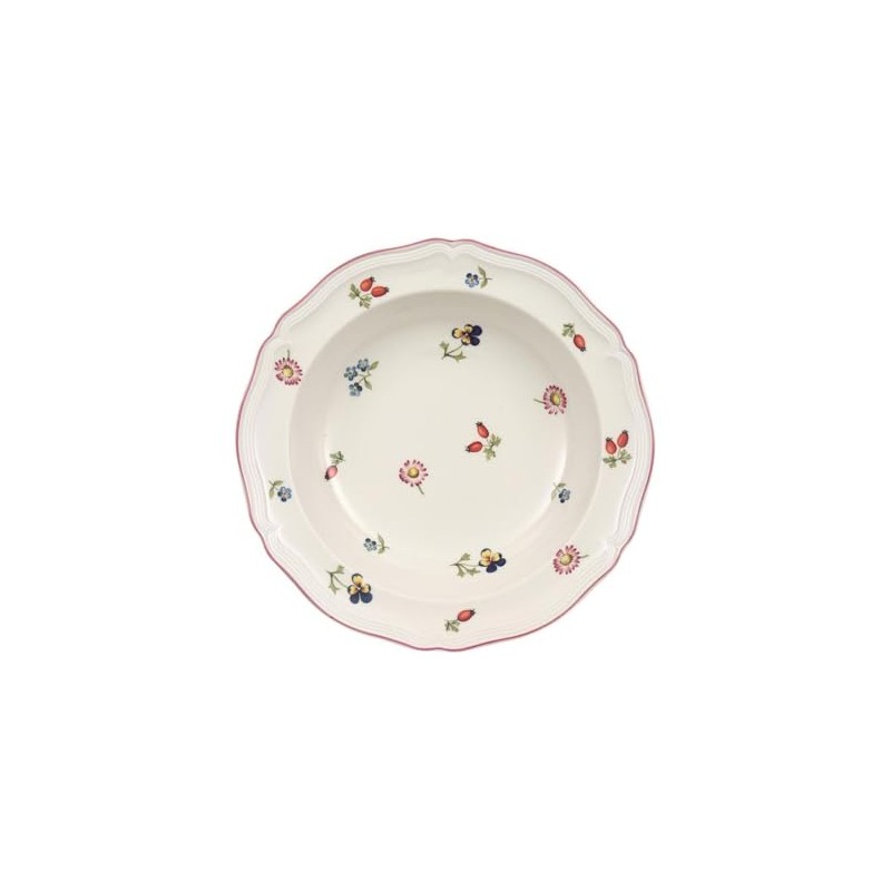 Villeroy & Boch Petite Fleur Salad/Cereal Bowl, Premium Porcelain, Made