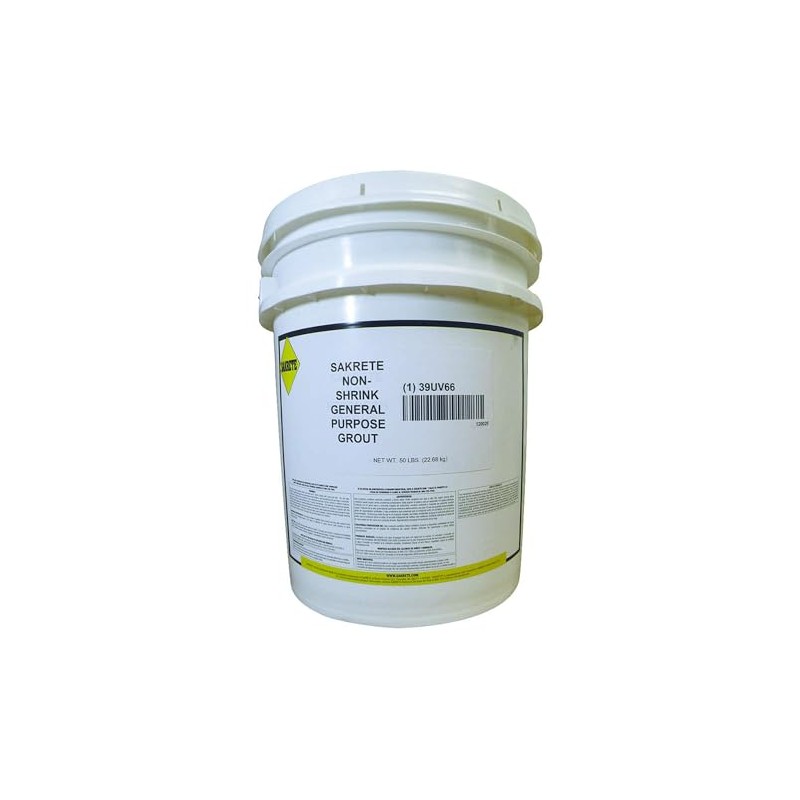 Non-Shrink Grout, 50 lb, Gray, 0.42 cu. ft.