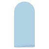AIBIIN 3.3x7ft Solid Blue Arch Backdrop - 2-Sided Fit for
