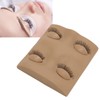 Lash Mannequin Head 2 Pairs Removable Replacement Eyes 3D Simulation
