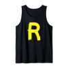 Creative Bold Yellow Letter R - Design Alphabet - Marker