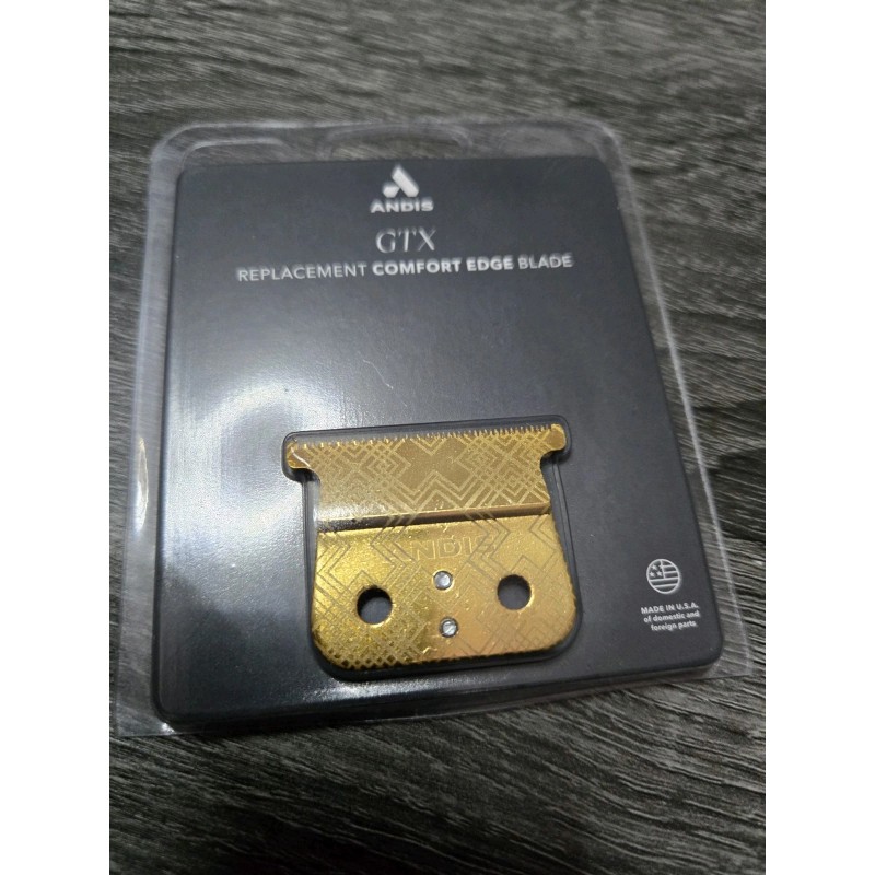 Andis 04521 T-Outliner Replacement Blade GTO Trimmer Blade - Gold