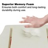 FZJDSD 2PCS Mist Gray Driver Side Bottom Replacement Cloth Seat