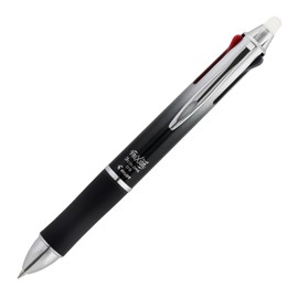 Pilot P-LKFB-60UF-GY Friction Ball 3 0.5 Ballpoint Pen, Erasable, 3-Color, Gray, Metal