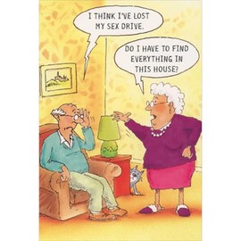 Pictura Find Everything in This House: Couple Arguing in Living Room Funny Anniversary Card