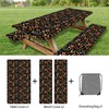 30X72 Inch 3 PCS Picnic Table Cover with Bench Cover