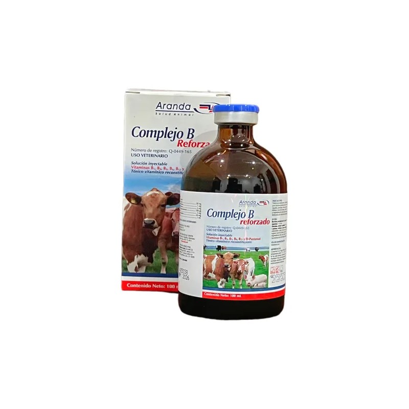 Complejo B Reforzado Aranda 2 Unidades De 100ml - Uso