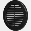 Vent Systems 4'' Inch (Opening Dimensions) Pack of 5 Black