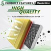 Engine & Cabin Air Filter with Activated Kit for Nissan