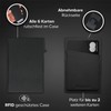 SF SCOFIELD Trinity Premium Slim Wallet with Coin Compartment, Wallets