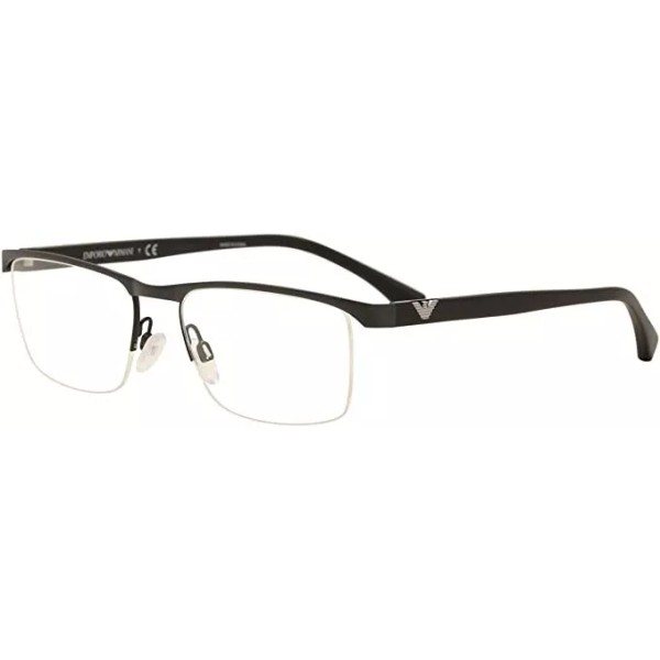 Emporio Armani Eyeglasses EA 1056 3158 Matte Grey/Matte Black- No