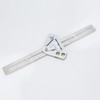 Operitacx Combination Square Tool Multifunctional Angle Ruler for Woodworking Durable