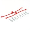 Du-Bro 2248 Red Body Klip Retainer (2-Pack)