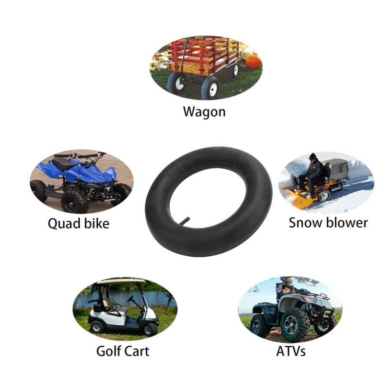 2PCS 3.00/3.25‑8 Inner Tube Heavy Duty Natural Rubber Puncture Resistance