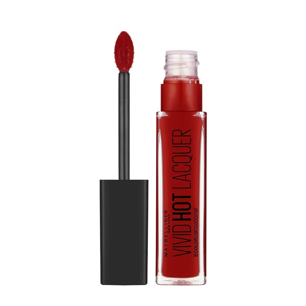 Maybelline New York Color Sensational Vivid Hot Laquer Lipstick Number 70 So Hot 7.7 ml