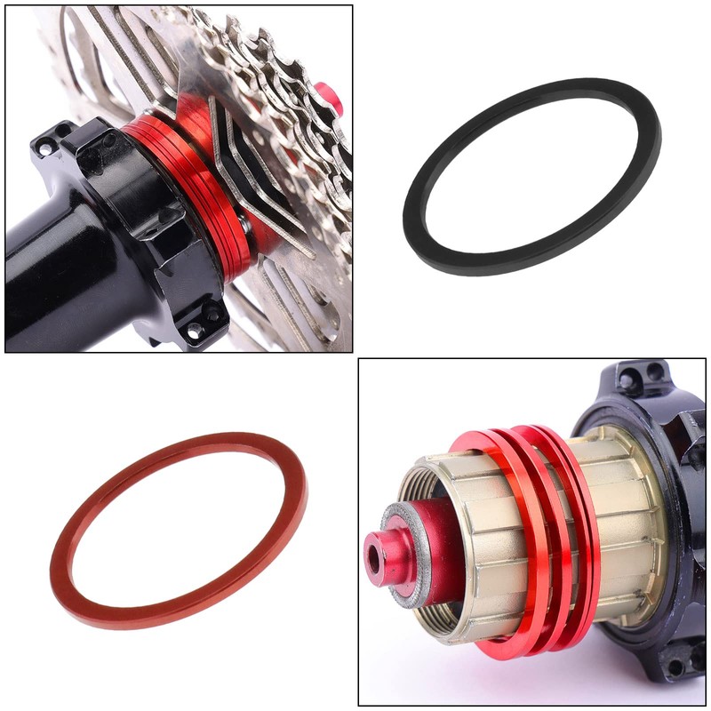 eMagTech 10Pcs Bike Flywheel Hub Washers Replacement Speed Cassette Bicycle