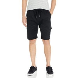 Brooklyn Athletics Men's Soft Twill Multi Pocket Cargo Shorts
